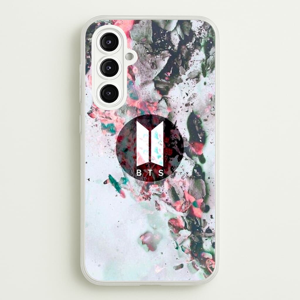 K-Pop Band Marble Logo - BTS Phone Case for Galaxy A16