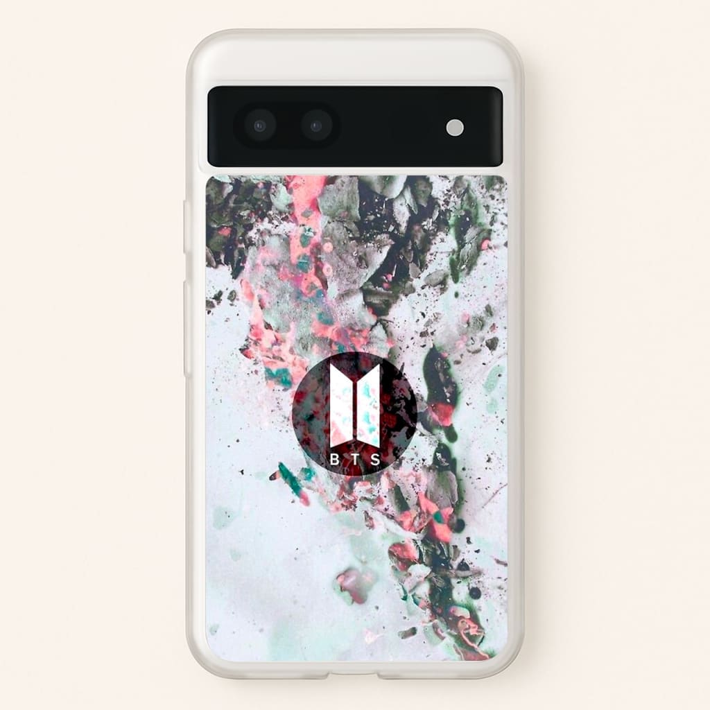 K-Pop Band Marble Logo - BTS Phone Case for Google Pixel 6a