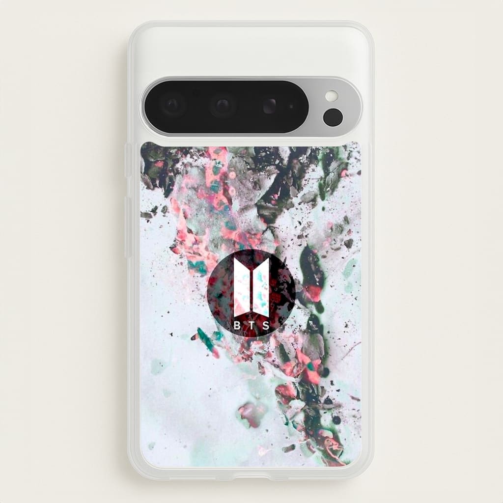 K-Pop Band Marble Logo - BTS Phone Case for Google Pixel 9 Pro XL