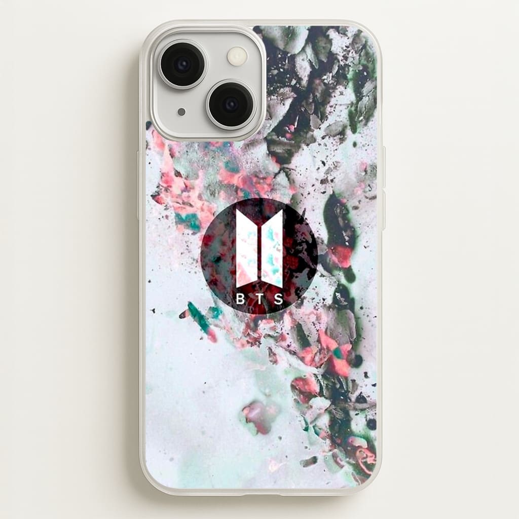 K-Pop Band Marble Logo - BTS Phone Case for iPhone 13 Mini