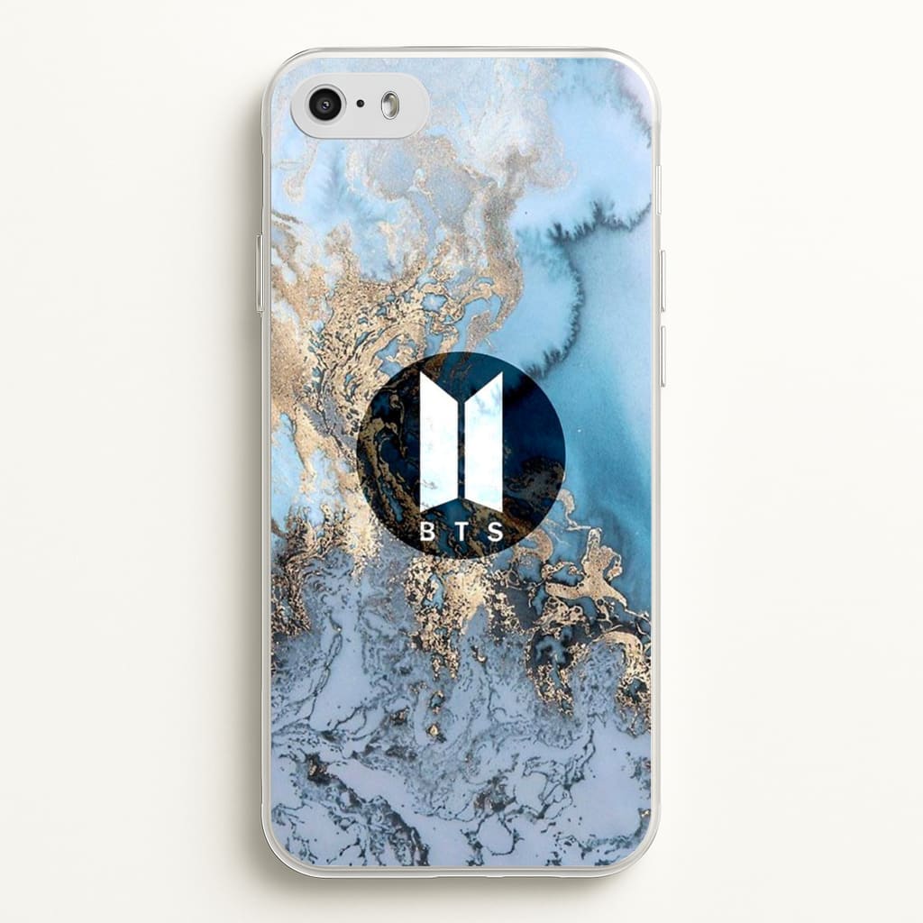 K-Pop Band Logo Marble - BTS Phone Case for iPhone 5 / 5s / SE 2016