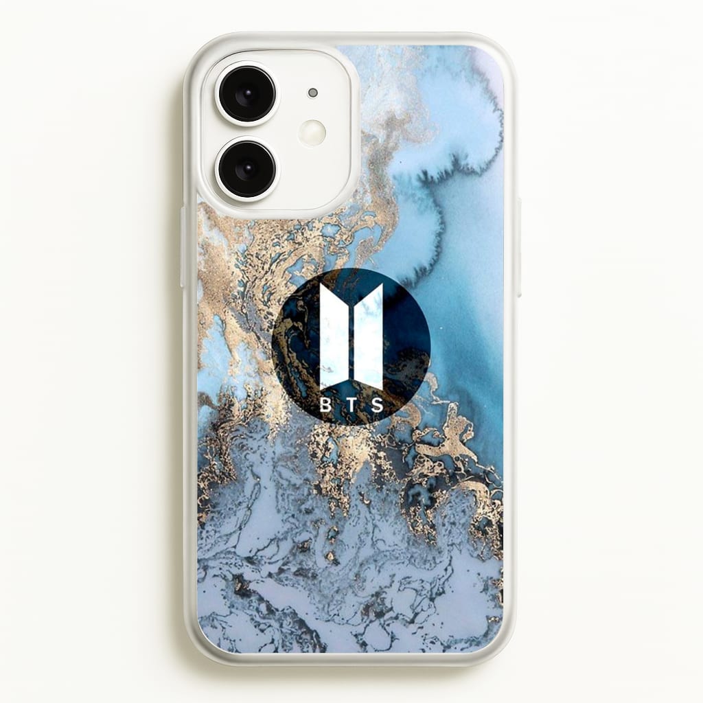 K-Pop Band Logo Marble - BTS Phone Case for iPhone 11