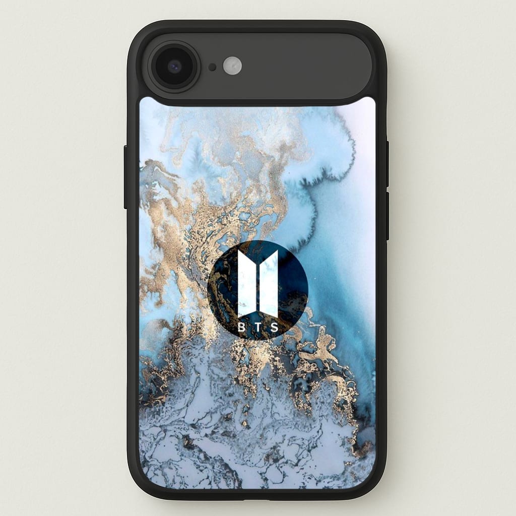 K-Pop Band Logo Marble Phone Case for iPhone 17 Air