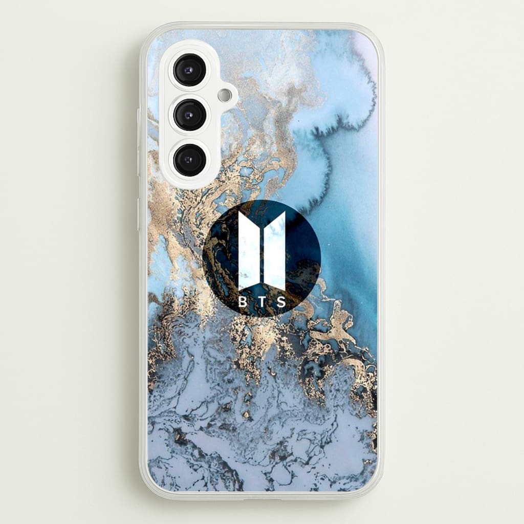 K-Pop Band Logo Marble - BTS Phone Case for Galaxy S23FE