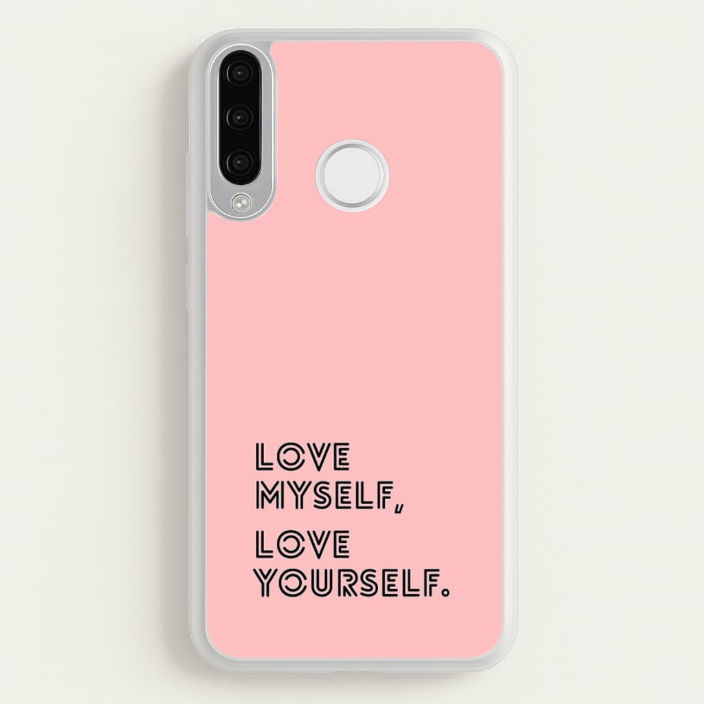 Love Myself, Love Yourself K-Pop Band - Phone Case for Huawei P30 Lite