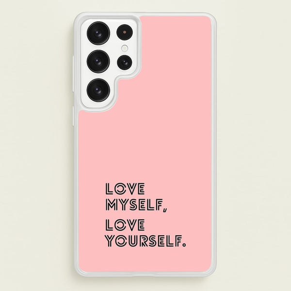 Love Myself, Love Yourself K-Pop Band - Phone Case for Galaxy S23 Ultra