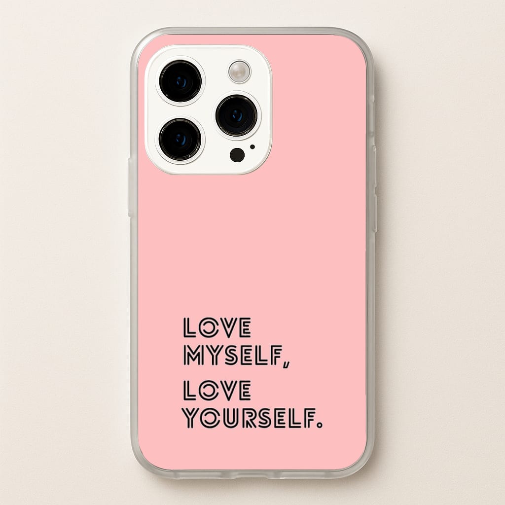 Love Myself, Love Yourself K-Pop Band - Phone Case for iPhone 14 Pro