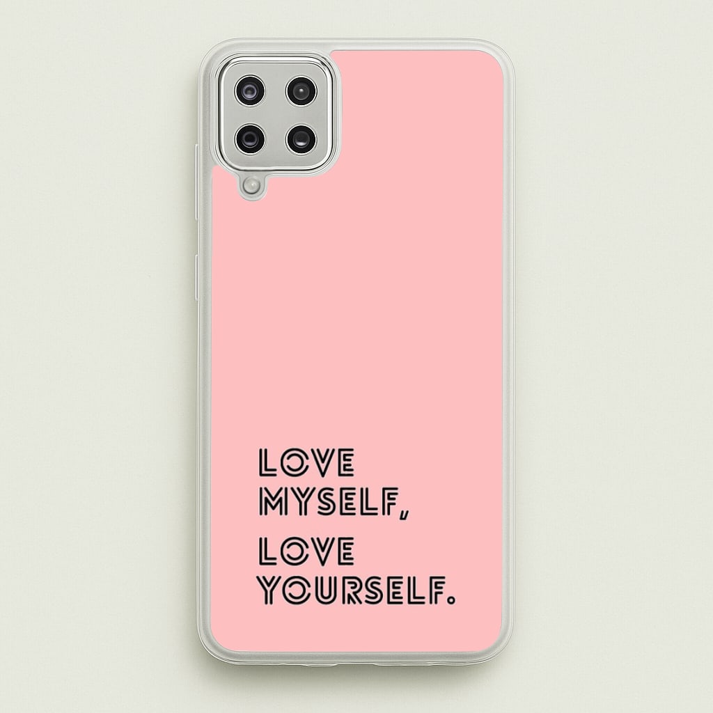 Love Myself, Love Yourself K-Pop Band - Phone Case for Galaxy A12