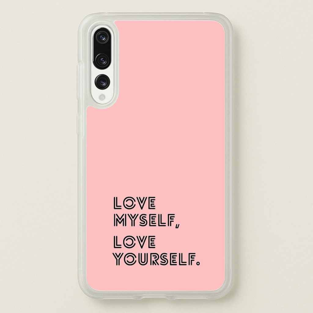 Love Myself, Love Yourself K-Pop Band - Phone Case for Huawei P20 Pro