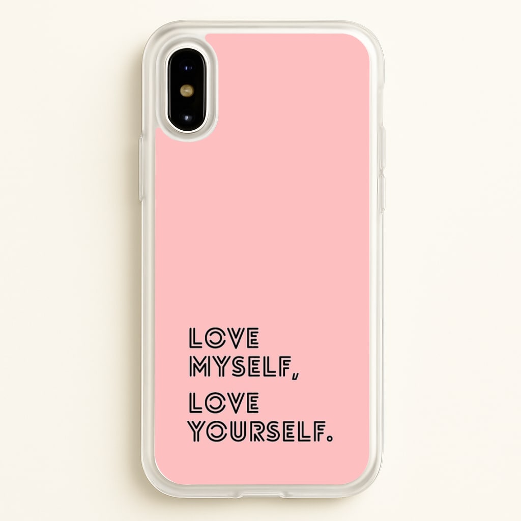 Love Myself, Love Yourself K-Pop Band - Phone Case for iPhone X / XS