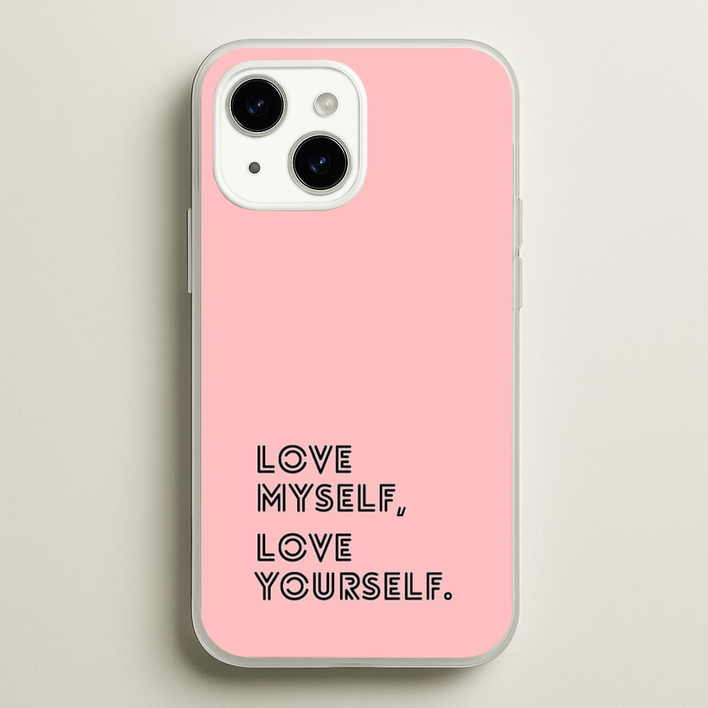 Love Myself, Love Yourself K-Pop Band - Phone Case for iPhone 14