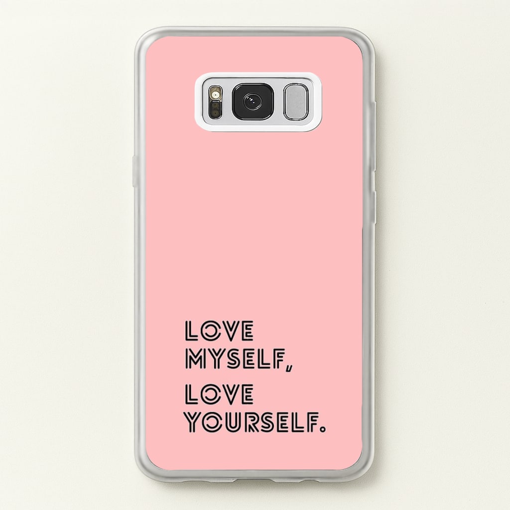 Love Myself, Love Yourself K-Pop Band - Phone Case for Galaxy S8 Plus