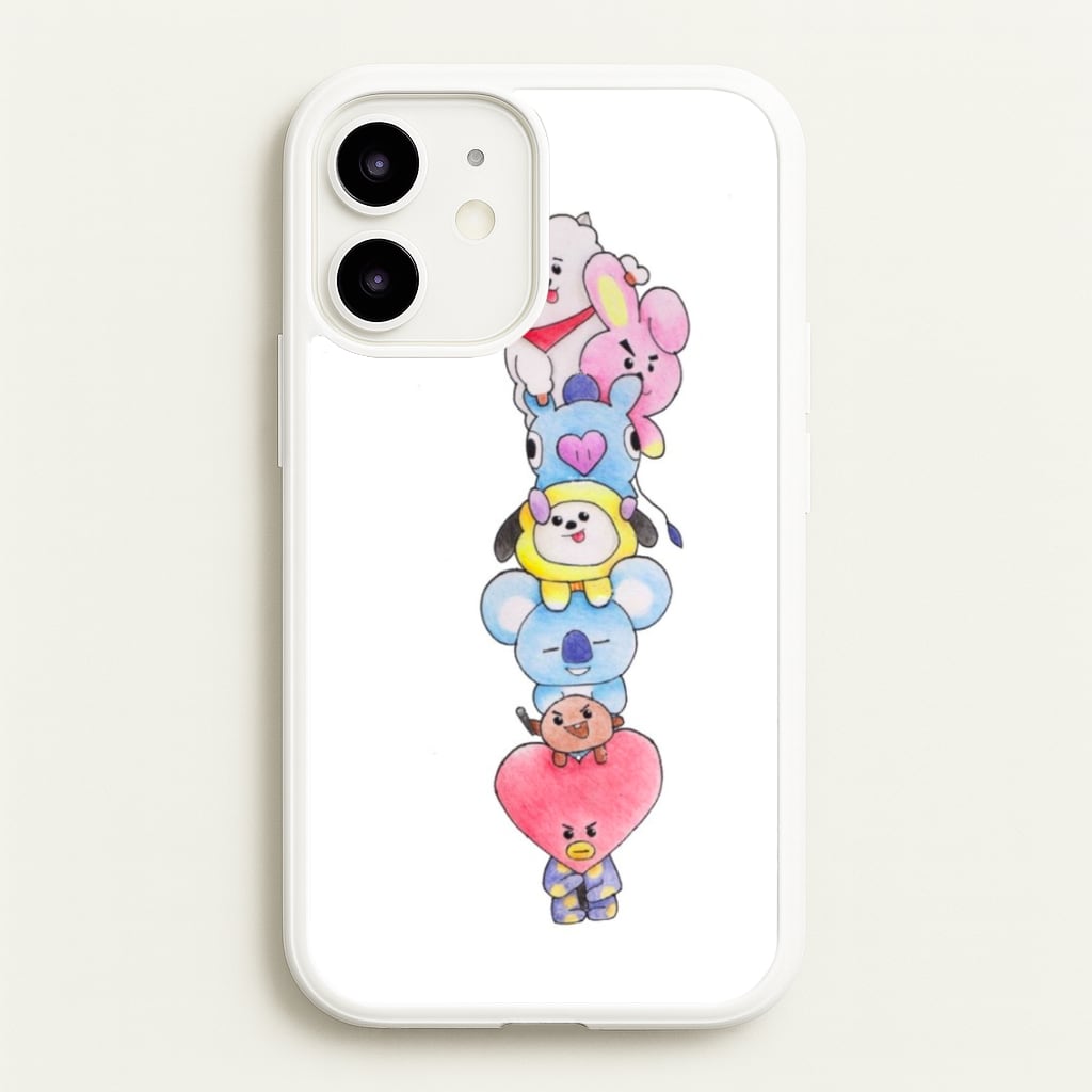 K-Pop Band BT21 Drawing - Phone Case for iPhone 12 Mini