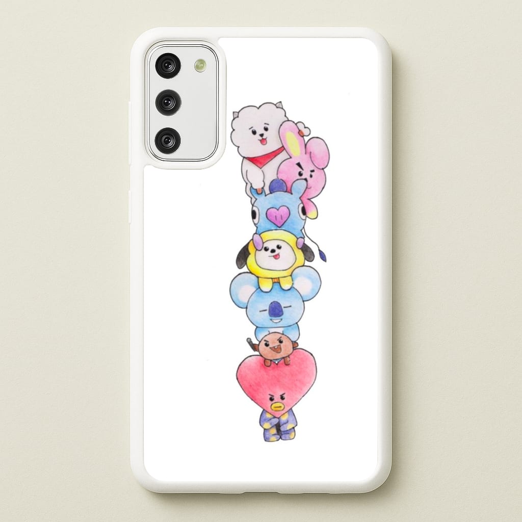 K-Pop Band BT21 Drawing - Phone Case for Galaxy S20