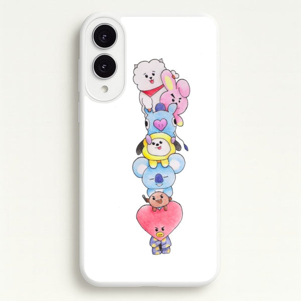 K-Pop Band BT21 Drawing - Phone Case for Galaxy S25 Edge