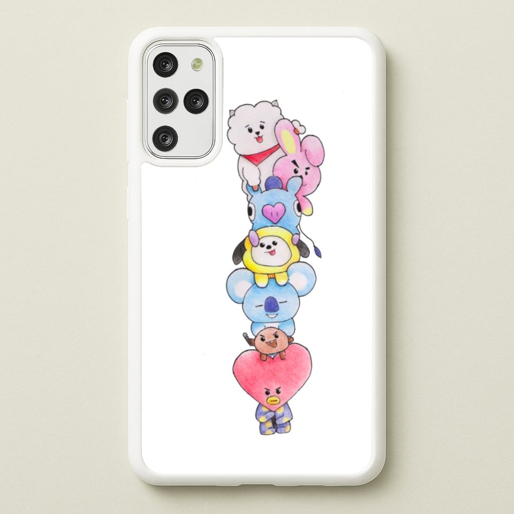K-Pop Band BT21 Drawing - Phone Case for Galaxy S20 Plus
