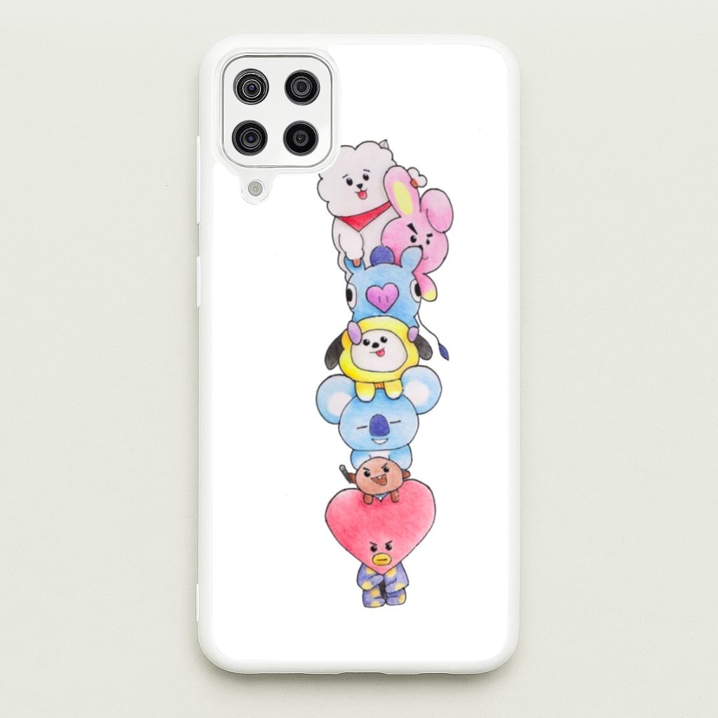 K-Pop Band BT21 Drawing - Phone Case for Galaxy A12