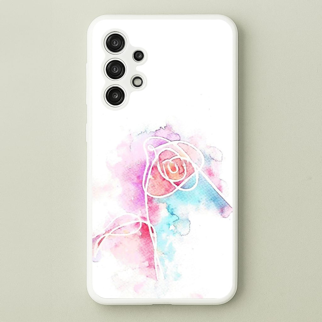 K-Pop Band Love Yourself Watercolour Painting - Phone Case for Galaxy A13