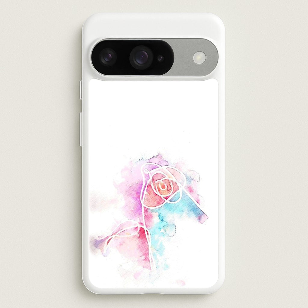 K-Pop Band Love Yourself Watercolour Painting Phone Case for Google Pixel 10 / 10 Pro