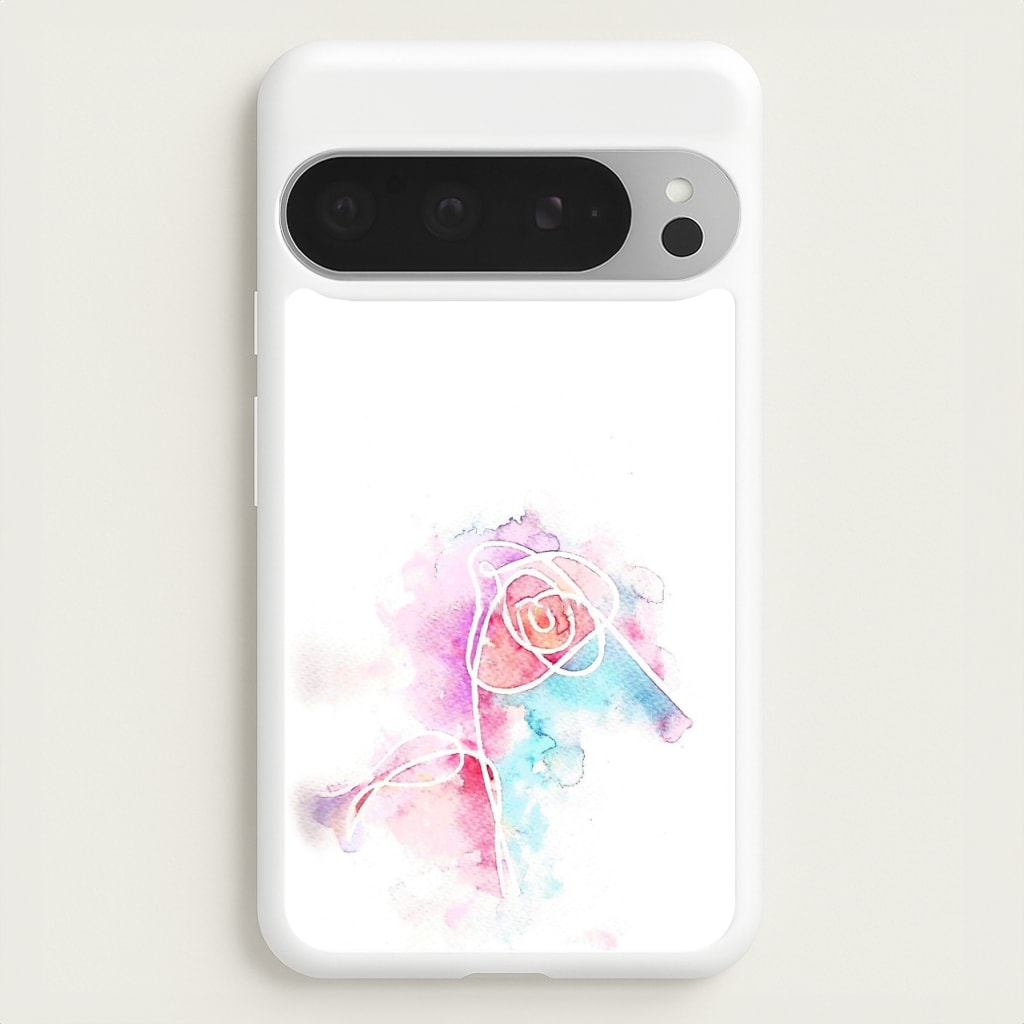 K-Pop Band Love Yourself Watercolour Painting - Phone Case for Google Pixel 9 Pro XL