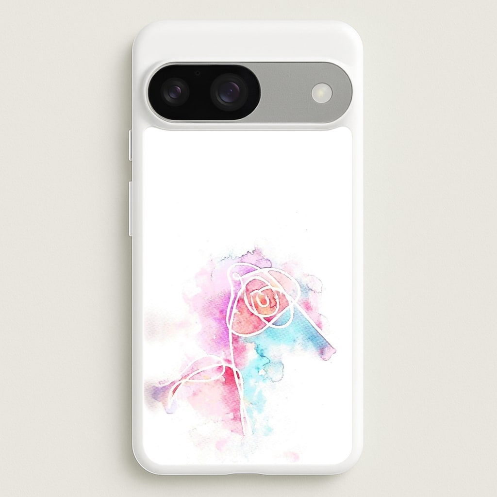 K-Pop Band Love Yourself Watercolour Painting - Phone Case for Google Pixel 9 / 9 Pro
