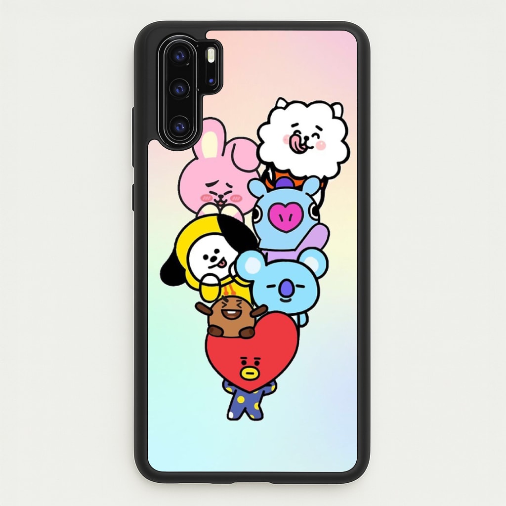 Pastel BT21 - K Pop - Phone Case for Huawei P30 Pro