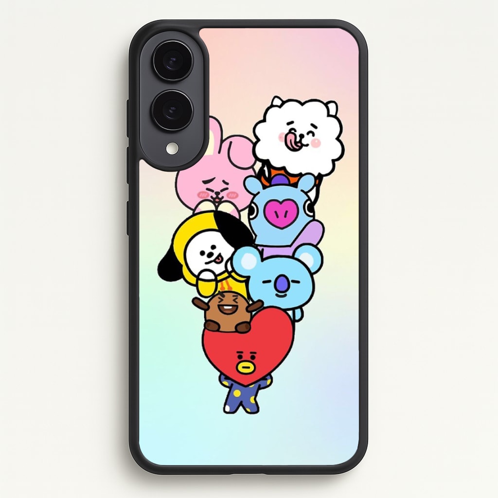 Pastel BT21 - K Pop - Phone Case for Galaxy S25 Edge