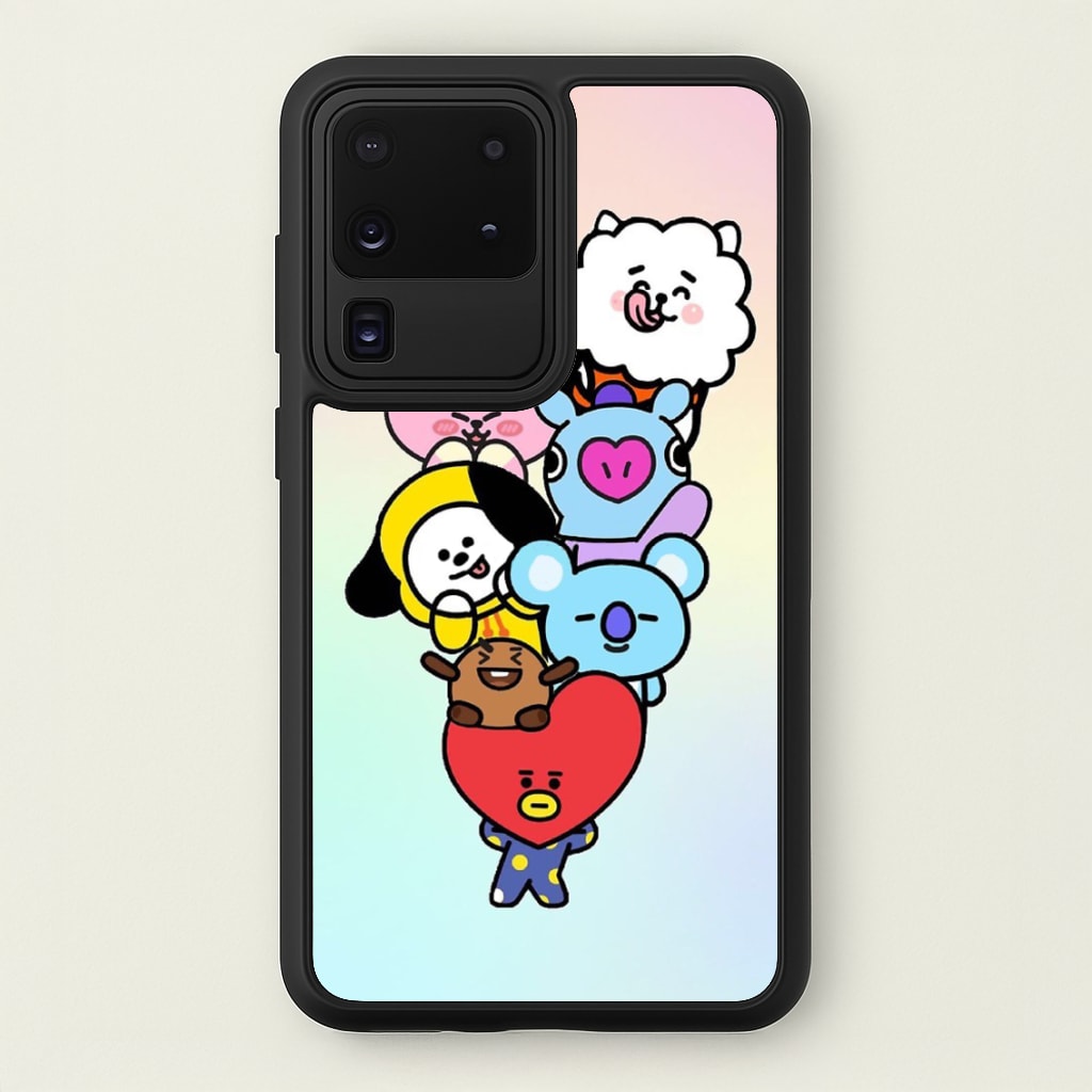 Pastel BT21 - K Pop - Phone Case for Galaxy S20 Ultra