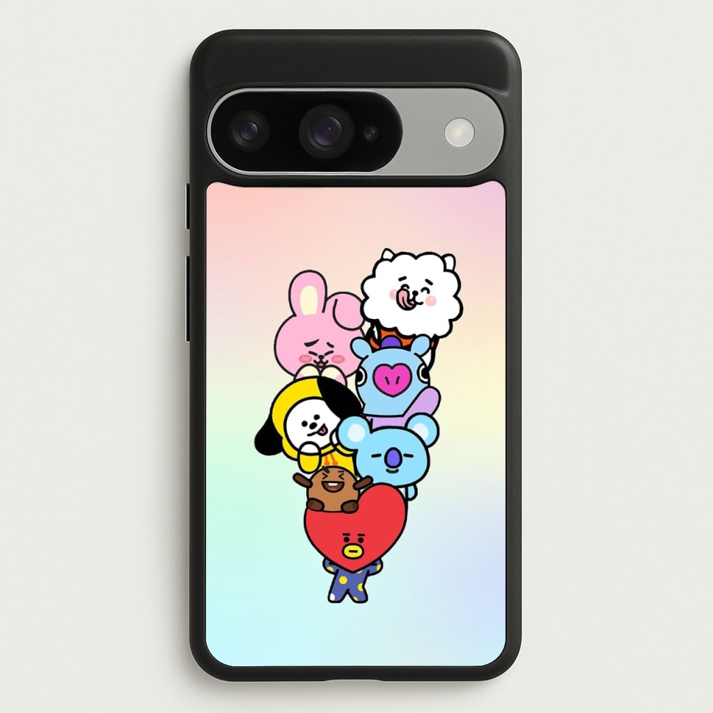 Pastel BT21 - K Pop Phone Case for Google Pixel 10 / 10 Pro
