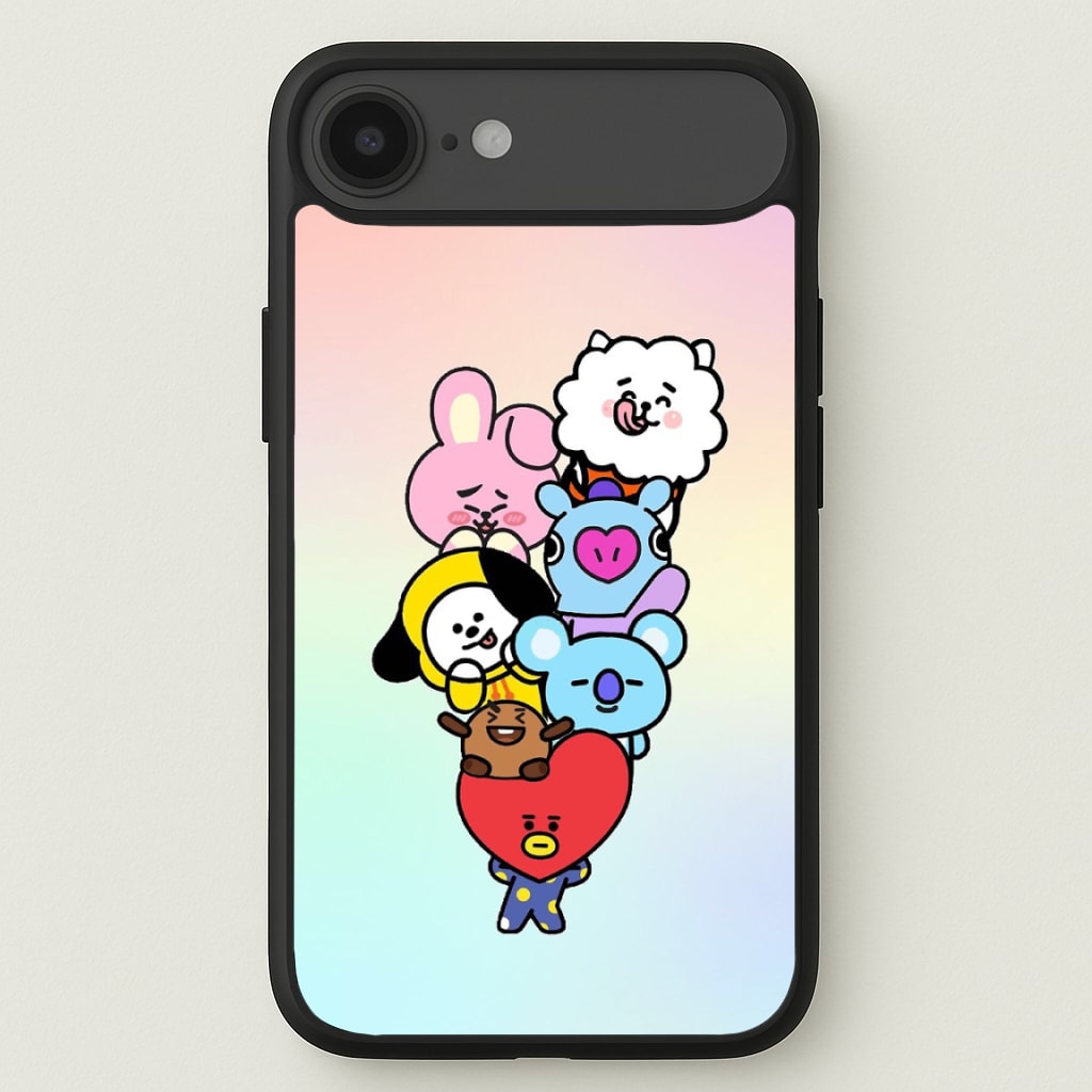 Pastel BT21 - K Pop Phone Case for iPhone 17 Air