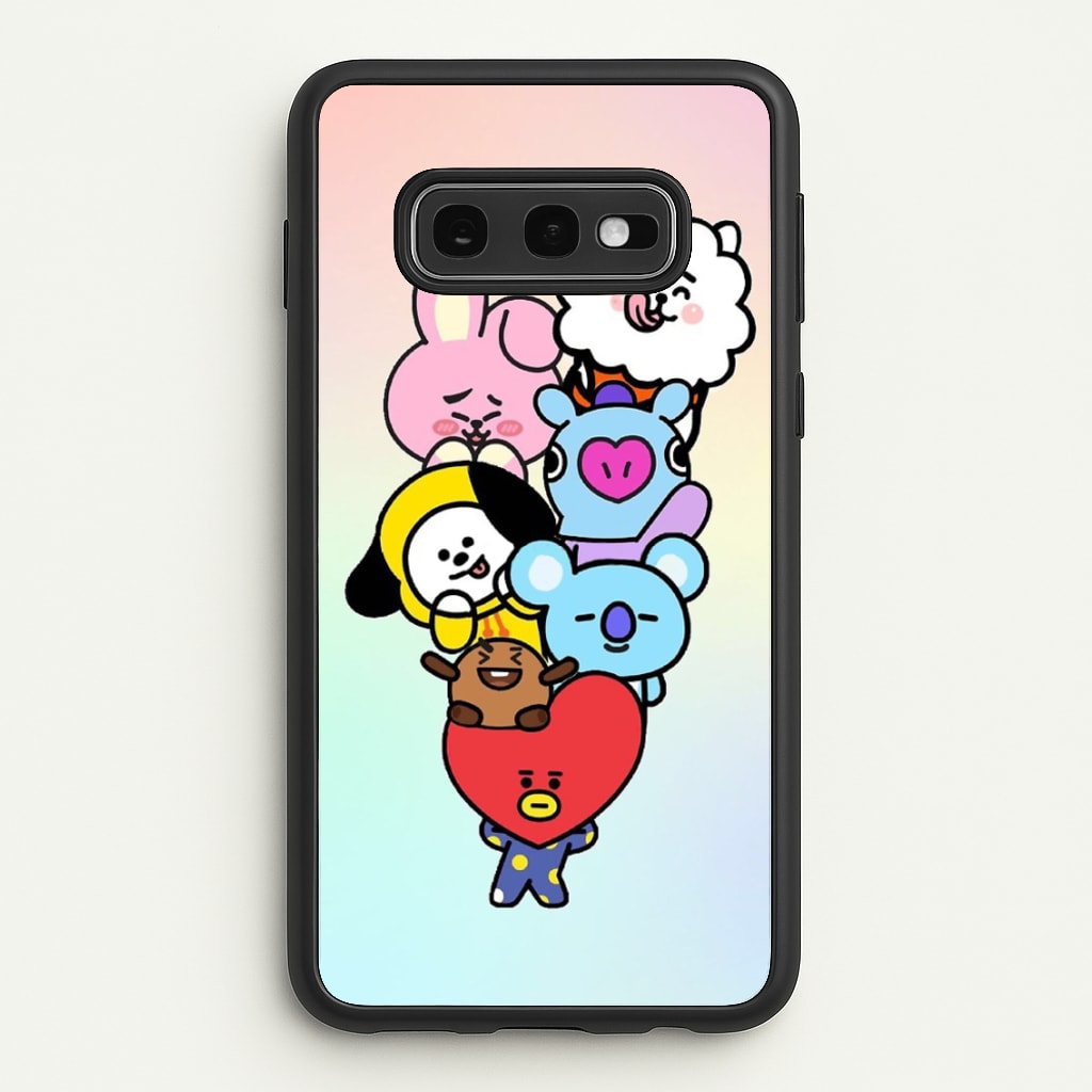 Pastel BT21 - K Pop - Phone Case for Galaxy S10e