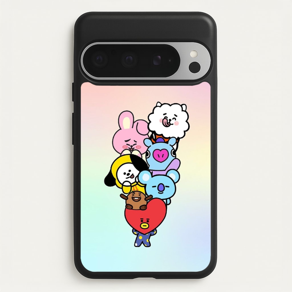 Pastel BT21 - K Pop - Phone Case for Google Pixel 9 Pro XL