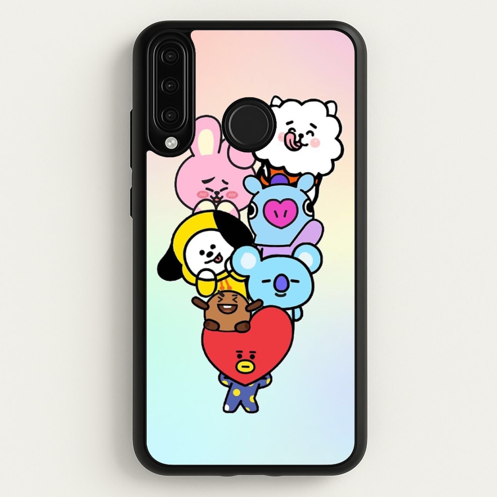 Pastel BT21 - K Pop - Phone Case for Huawei P30 Lite