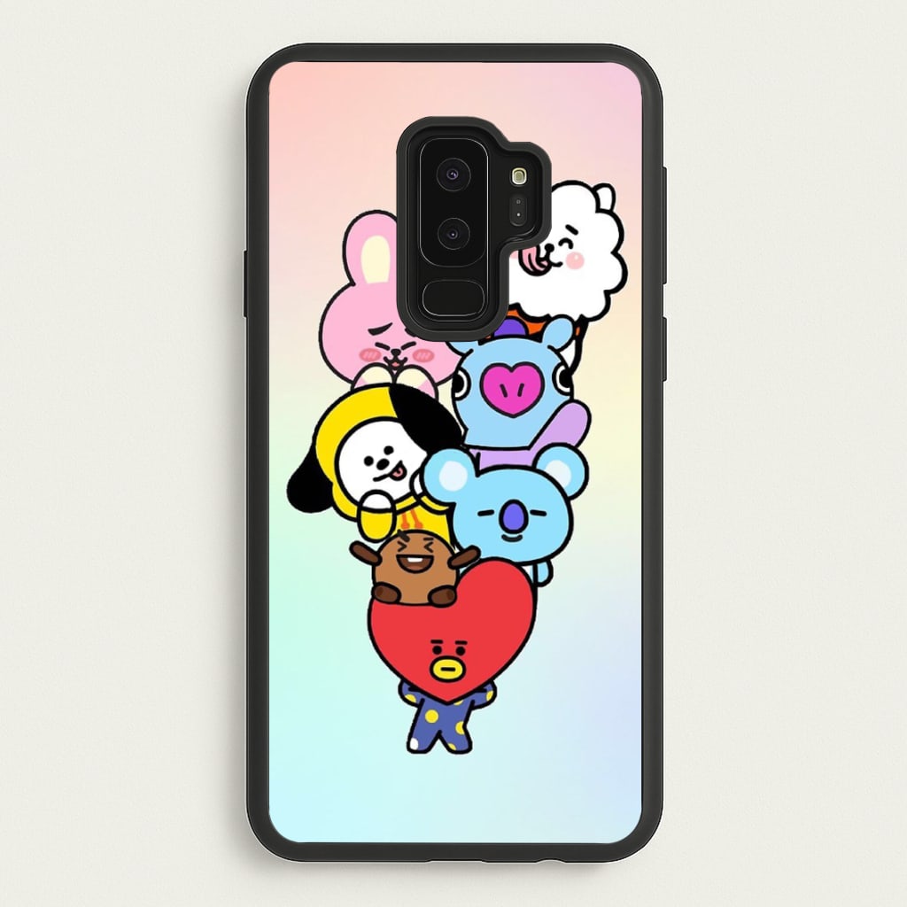 Pastel BT21 - K Pop - Phone Case for Galaxy S9 Plus