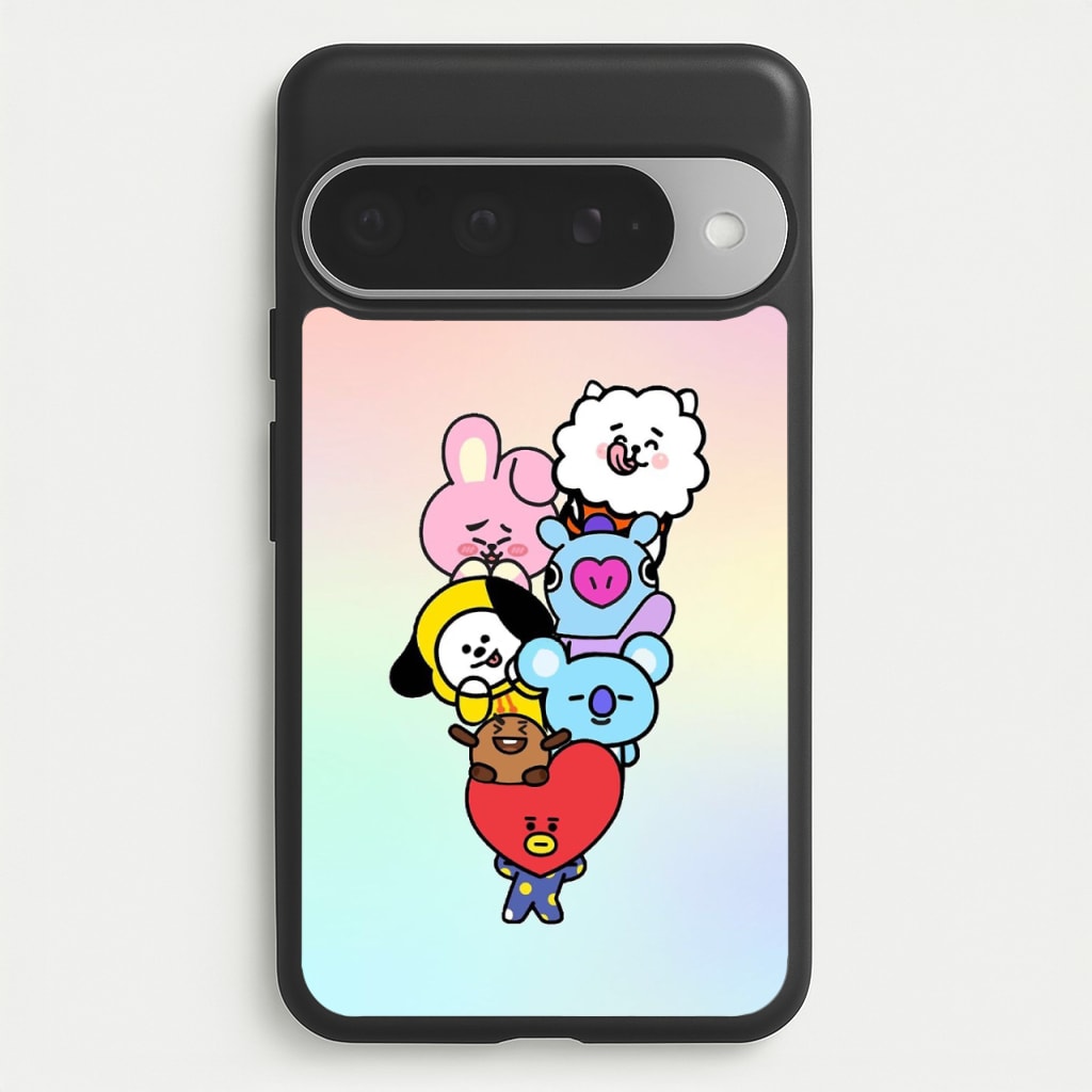 Pastel BT21 - K Pop Phone Case for Google Pixel 10 Pro XL