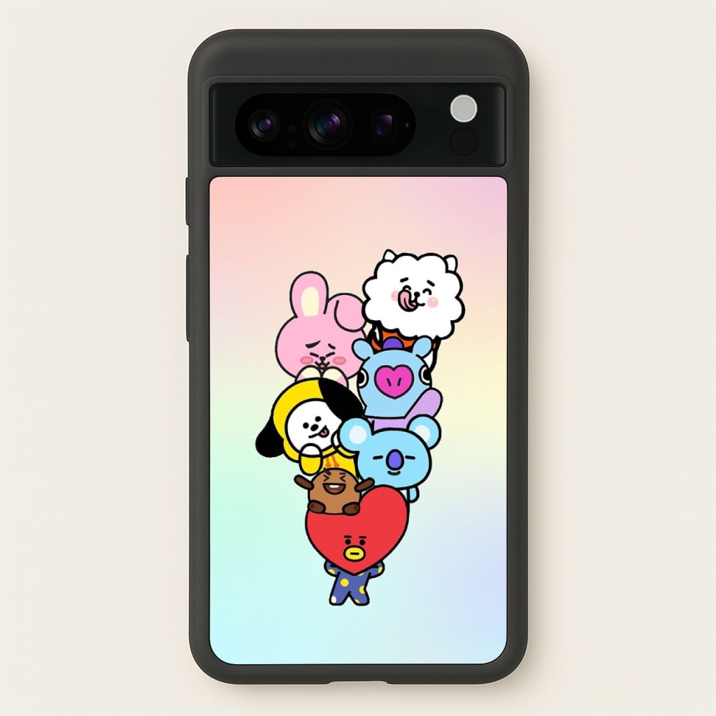 Pastel BT21 - K Pop - Phone Case for Google Pixel 8 Pro