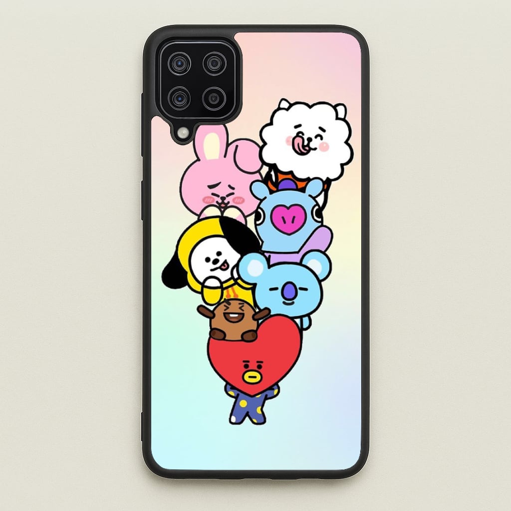 Pastel BT21 - K Pop - Phone Case for Galaxy A12