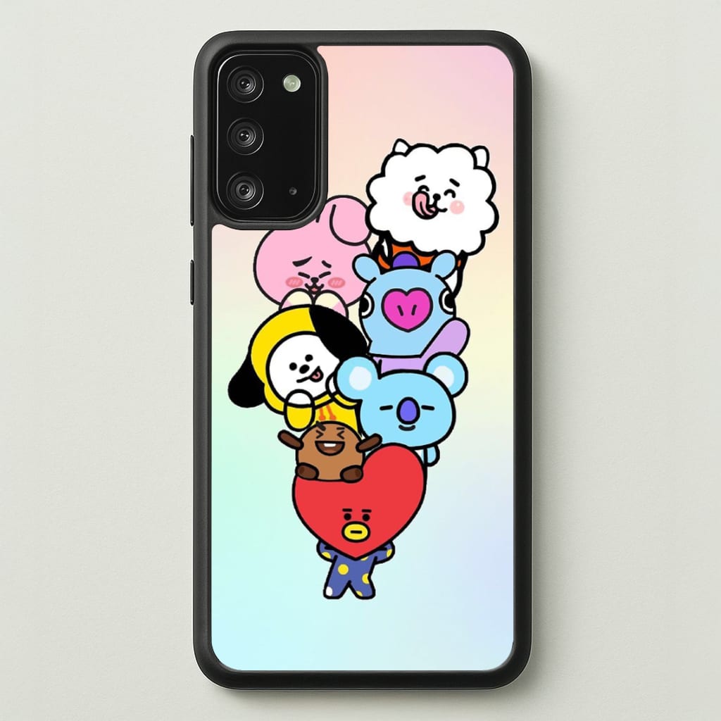 Pastel BT21 - K Pop - Phone Case for Galaxy Note 20