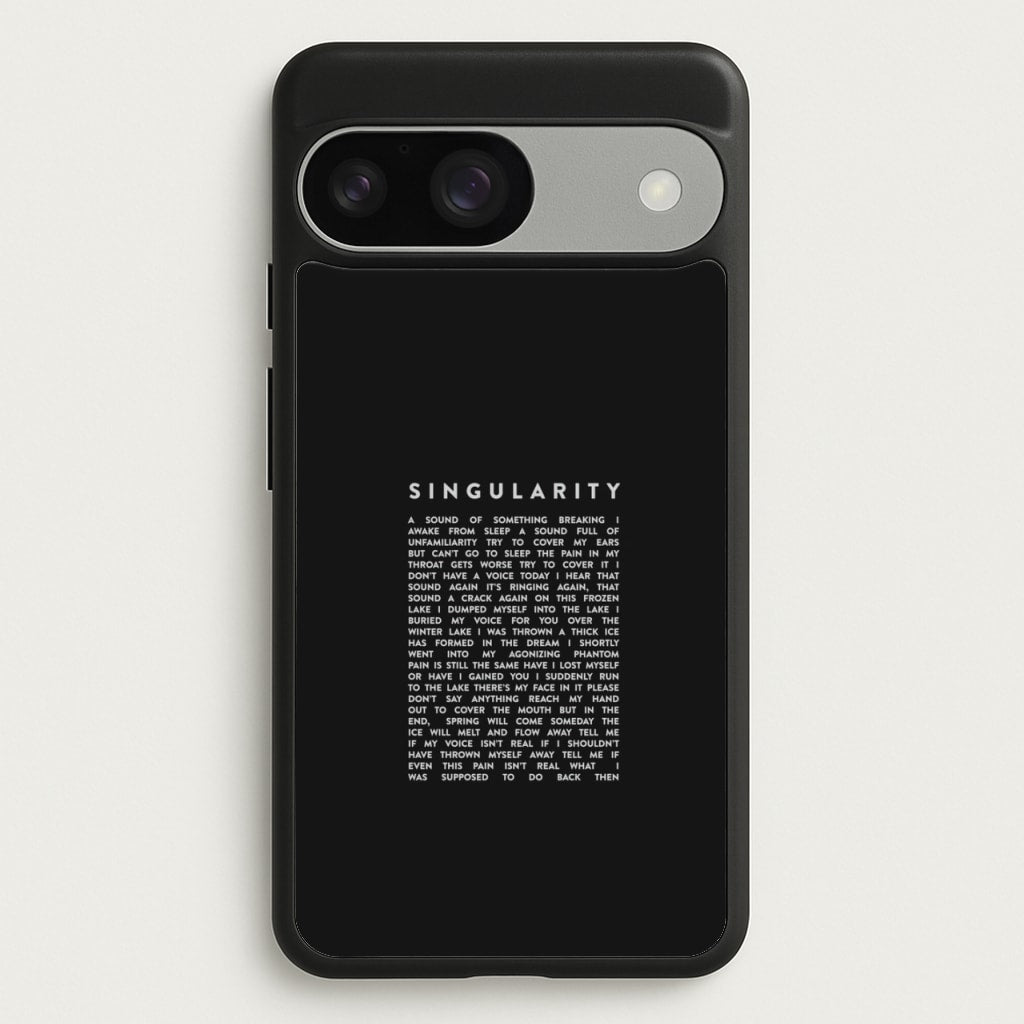 Singularity Lyrics - K Pop - Phone Case for Google Pixel 9 / 9 Pro