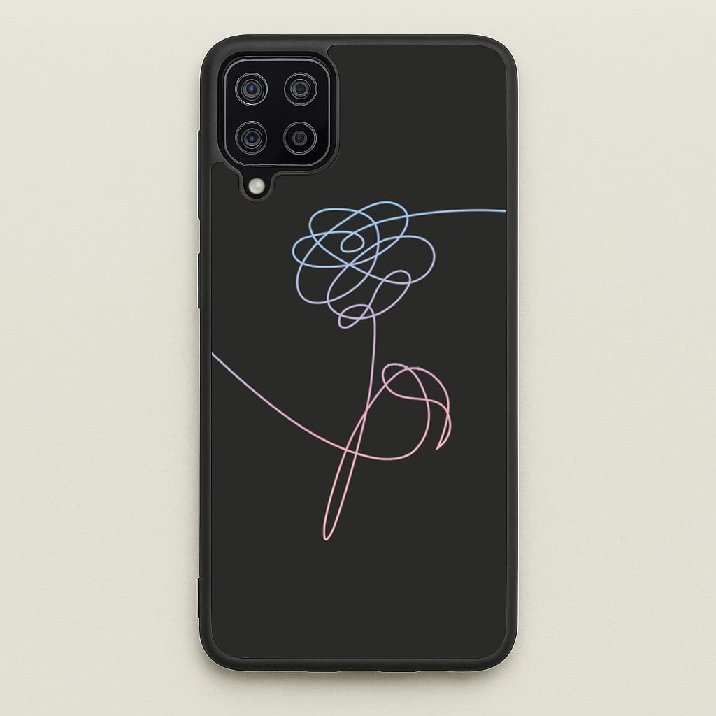 Love Yourself Flower - K Pop - Phone Case for Galaxy A12