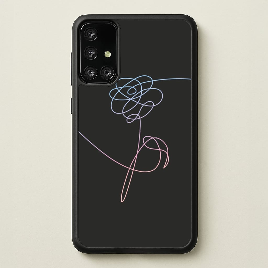 Love Yourself Flower - K Pop - Phone Case for Galaxy A71