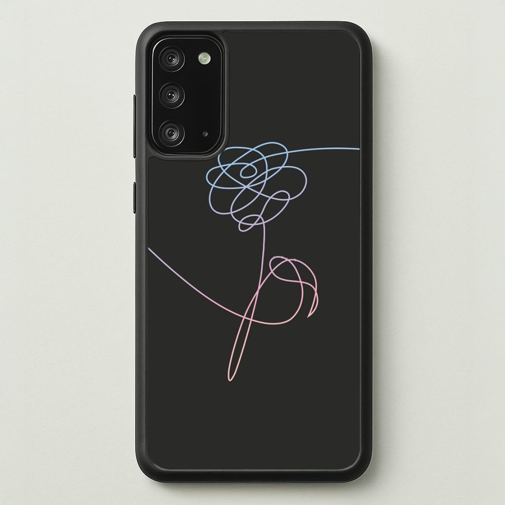 Love Yourself Flower - K Pop - Phone Case for Galaxy Note 20