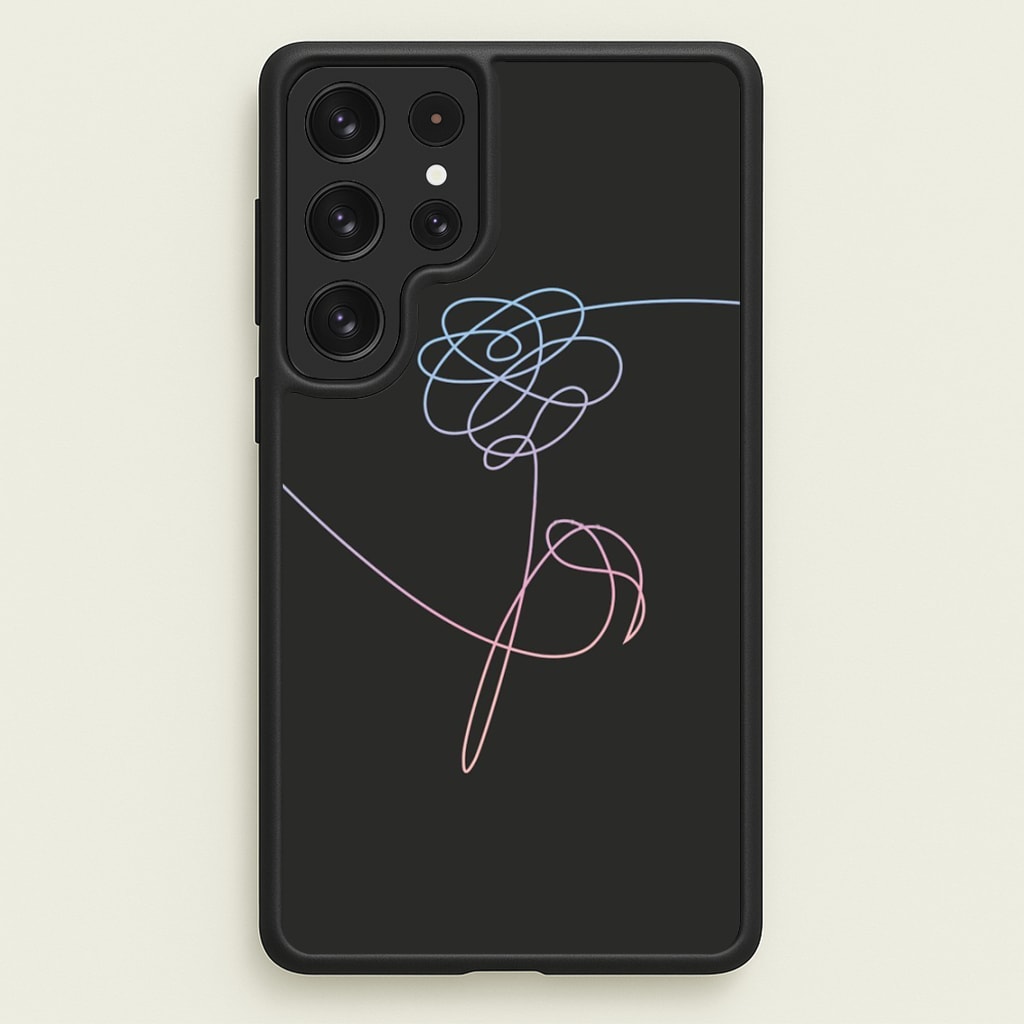 Love Yourself Flower - K Pop - Phone Case for Galaxy S22 Ultra