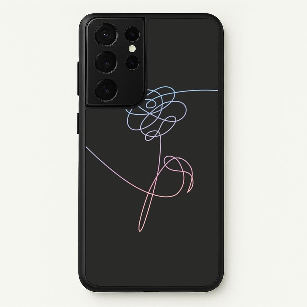Love Yourself Flower - K Pop - Phone Case for Galaxy S21 Ultra