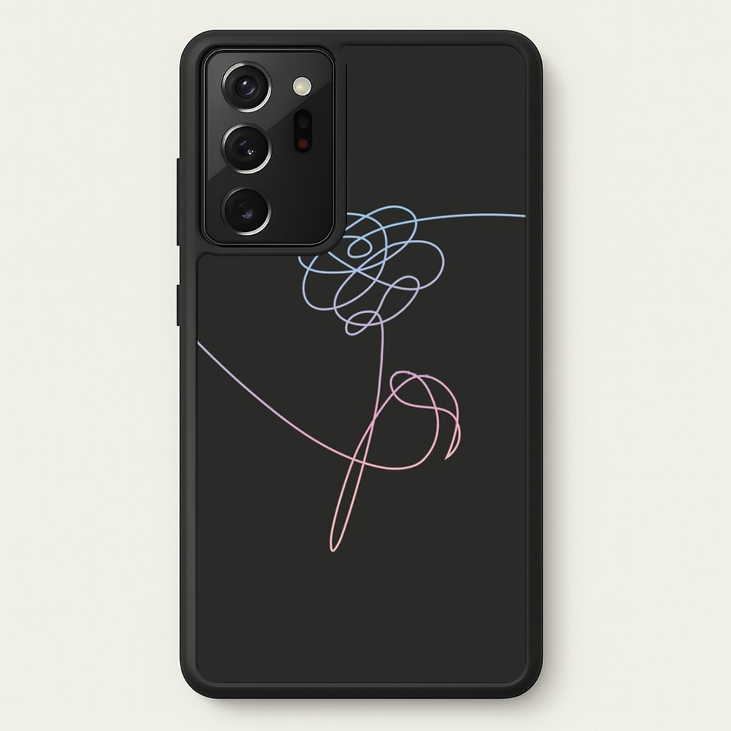 Love Yourself Flower - K Pop - Phone Case for Galaxy Note 20 Ultra