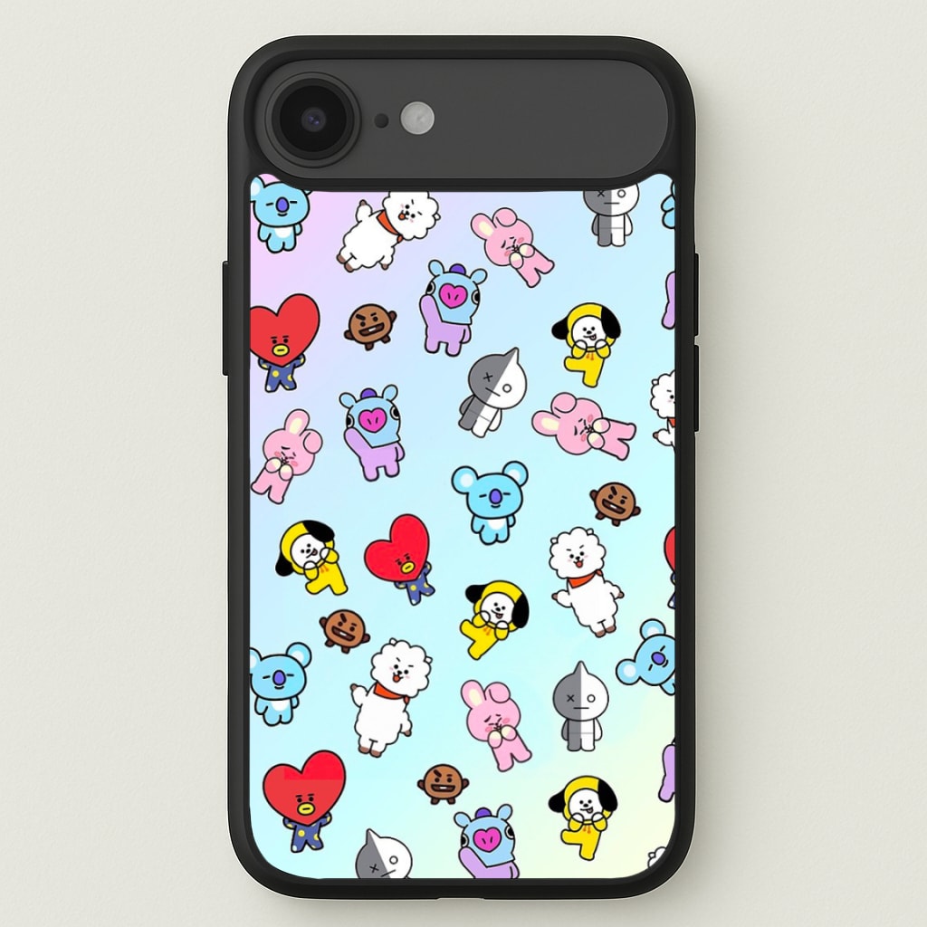 BT21 Collage - K Pop Phone Case for iPhone 17 Air