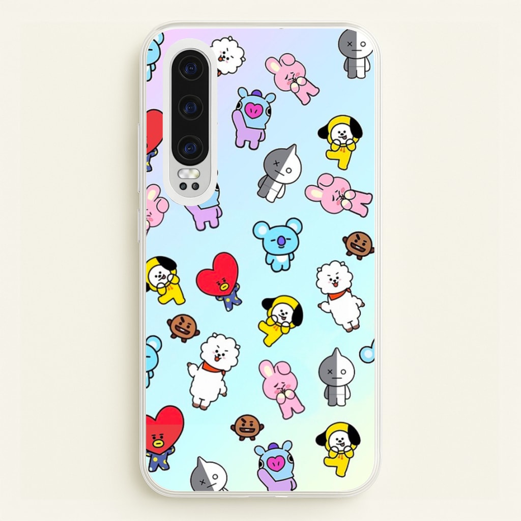 BT21 Collage - K Pop - Phone Case for Huawei P30