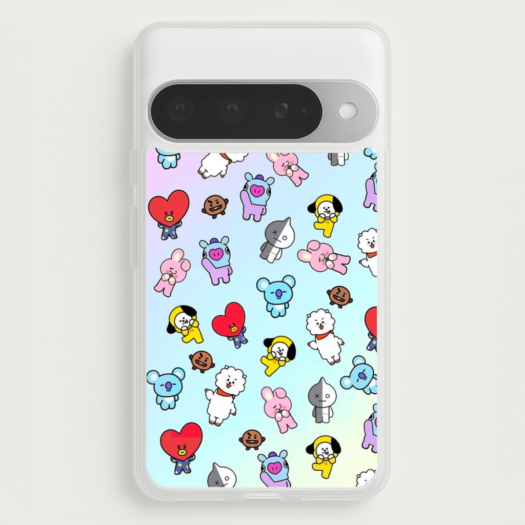 BT21 Collage - K Pop Phone Case for Google Pixel 10 Pro XL