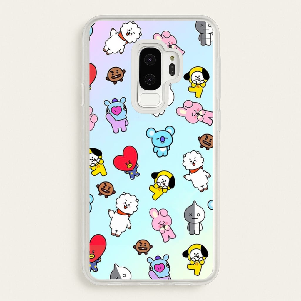 BT21 Collage - K Pop - Phone Case for Galaxy S9 Plus