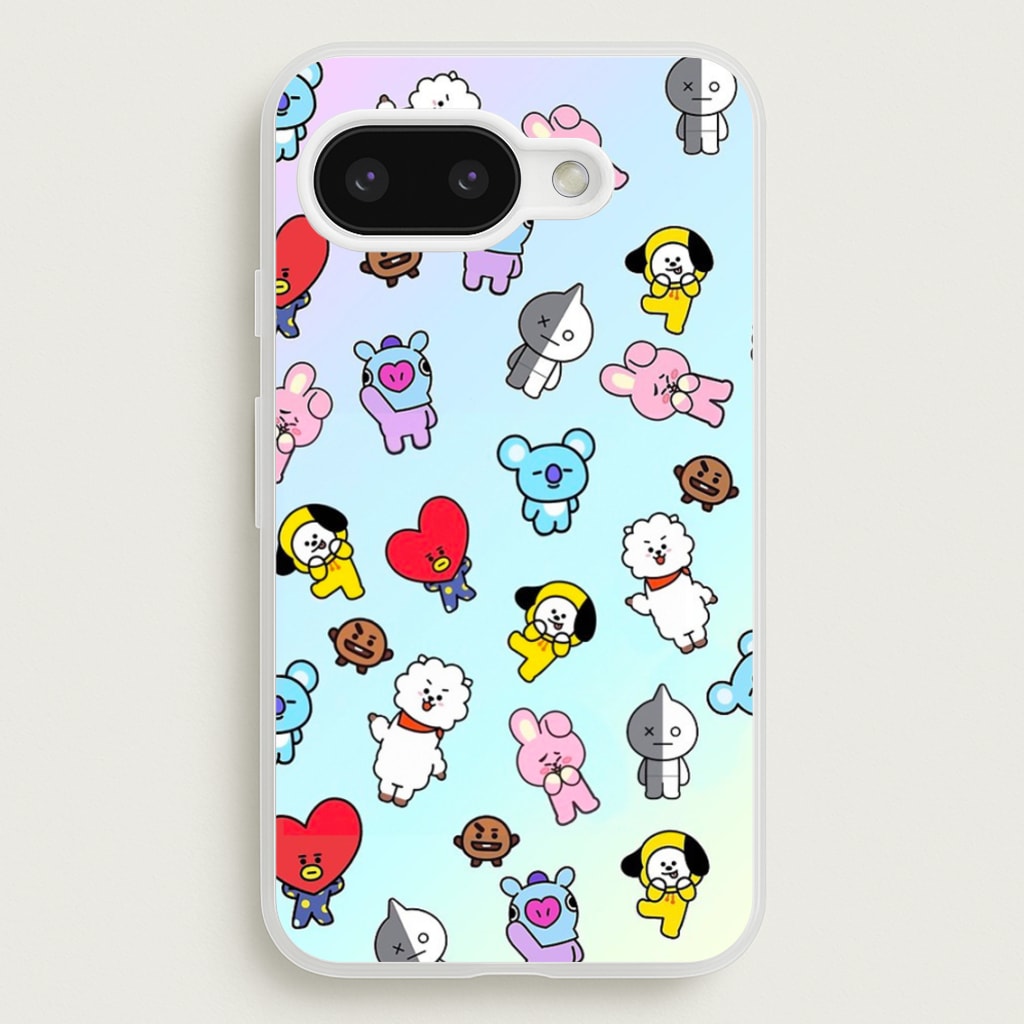 BT21 Collage - K Pop - Phone Case for Google Pixel 9a